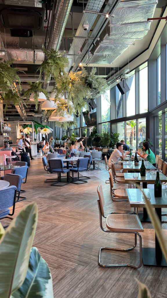 interior at bondi green in london