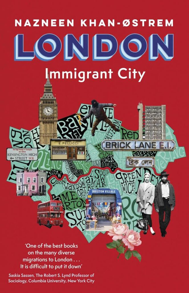 the cover of the london travel guide book by nazneen khan-østrem