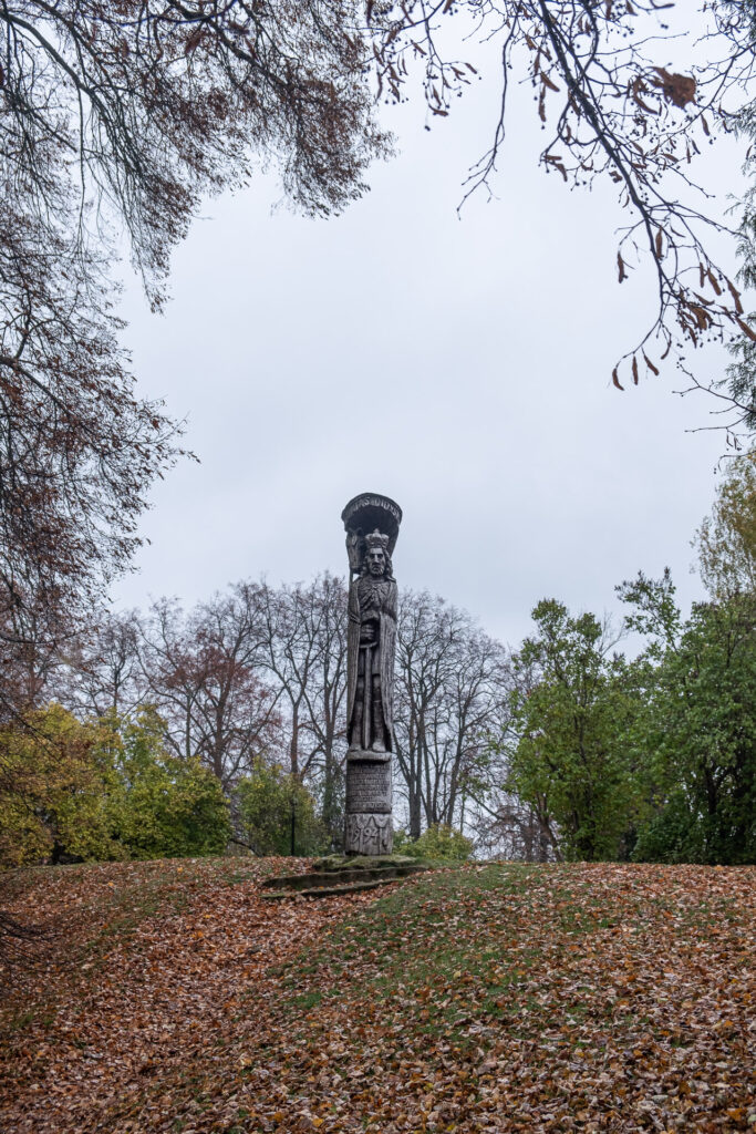 statue in trakai lithuania