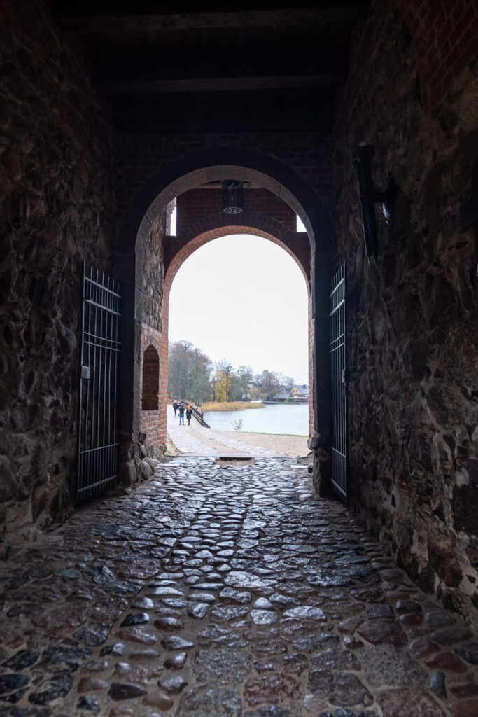 inngangen til trakai slott