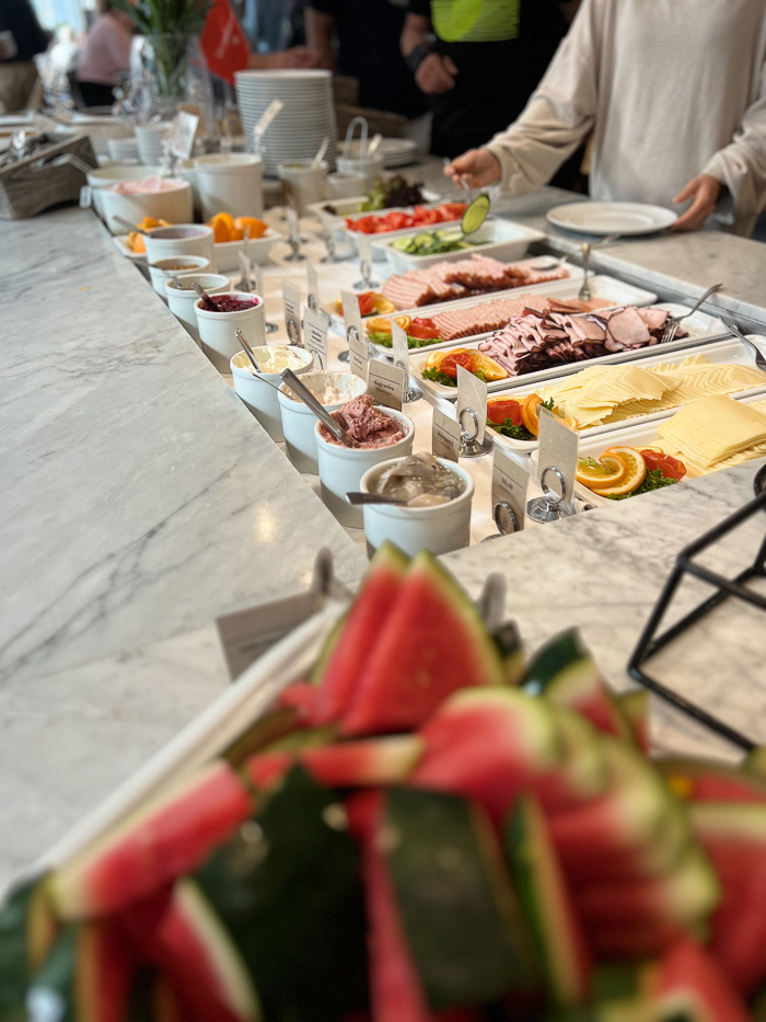 breakfast buffet av Clarion Collection Borgen