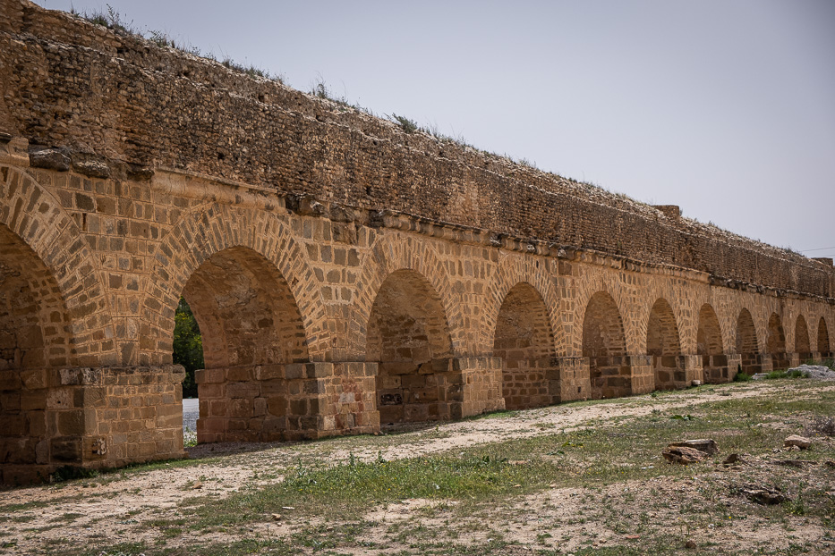 The Zaghouan aqueduct